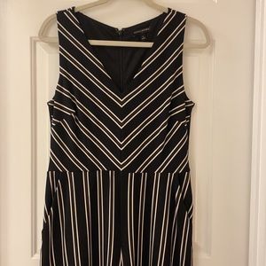 Banana Republic Striped Pants Jumpsuit Size 8